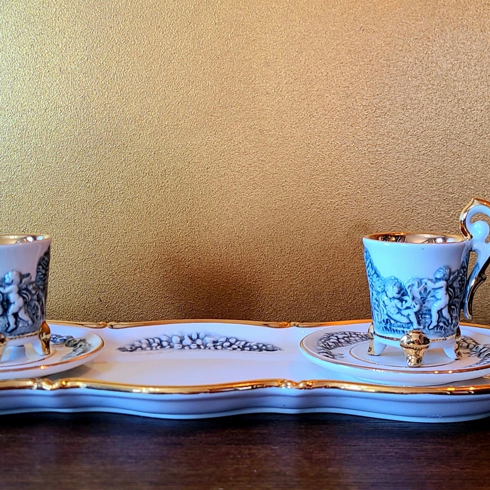 Vintage Gv R. Capodimonte Set - Picture 2 of 11